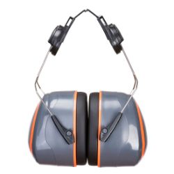 Portwest HV Extreme Ear Muff Helmet Mounted Grey/Orange - 